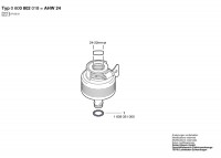 Bosch 0 600 800 018 AHW 24 Tap Connection Piece Spare Parts